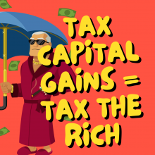 Tax Capital Gains = Tax The Rich